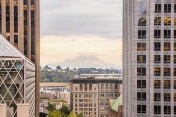 Mountain view at W Seattle
