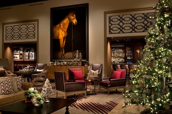 Hotel entrance and lobby at La Cantera Resort & Spa