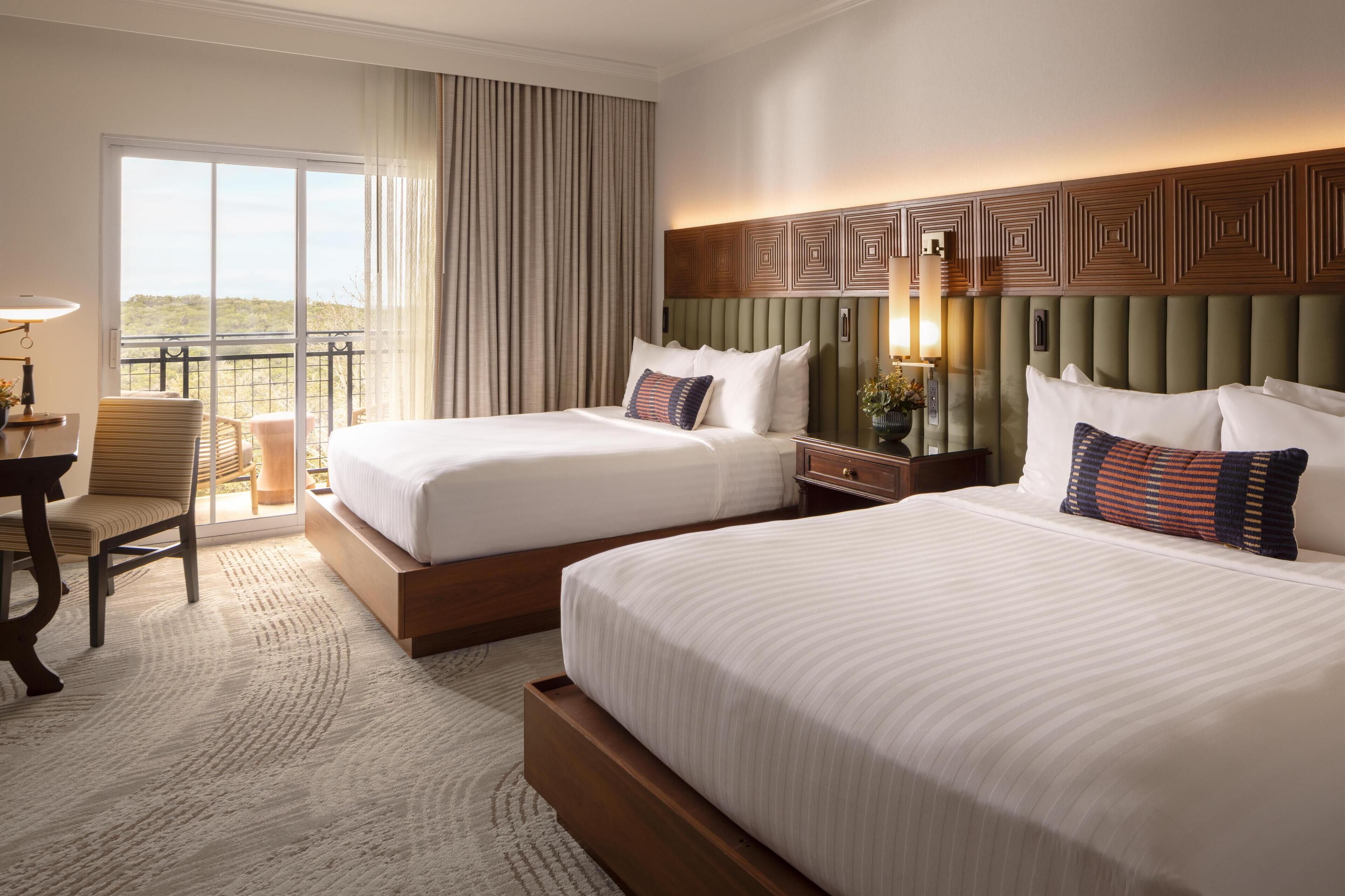 Hypo-allergenic bedding, in-room safe, desk, laptop workspace