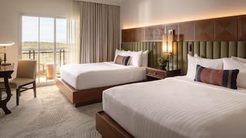 Hypo-allergenic bedding, in-room safe, desk, laptop workspace