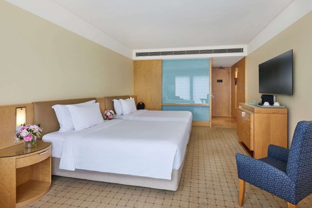 Minibar, in-room safe, desk, laptop workspace