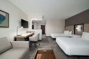 Suite, 2 Double Beds | Premium bedding, in-room safe, desk, laptop workspace - Springhill Suites By Marriott Boca Raton (Boca Raton)