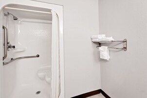 标准房, 1 张大床, 无障碍 | 浴室淋浴