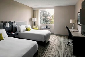 Room, 2 Double Beds | Premium bedding, down comforters, pillowtop beds, in-room safe