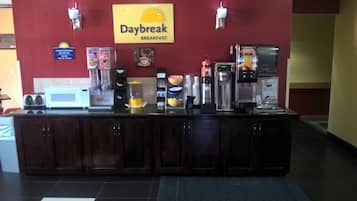 Free daily continental breakfast