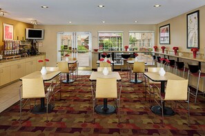 Free daily self-serve breakfast