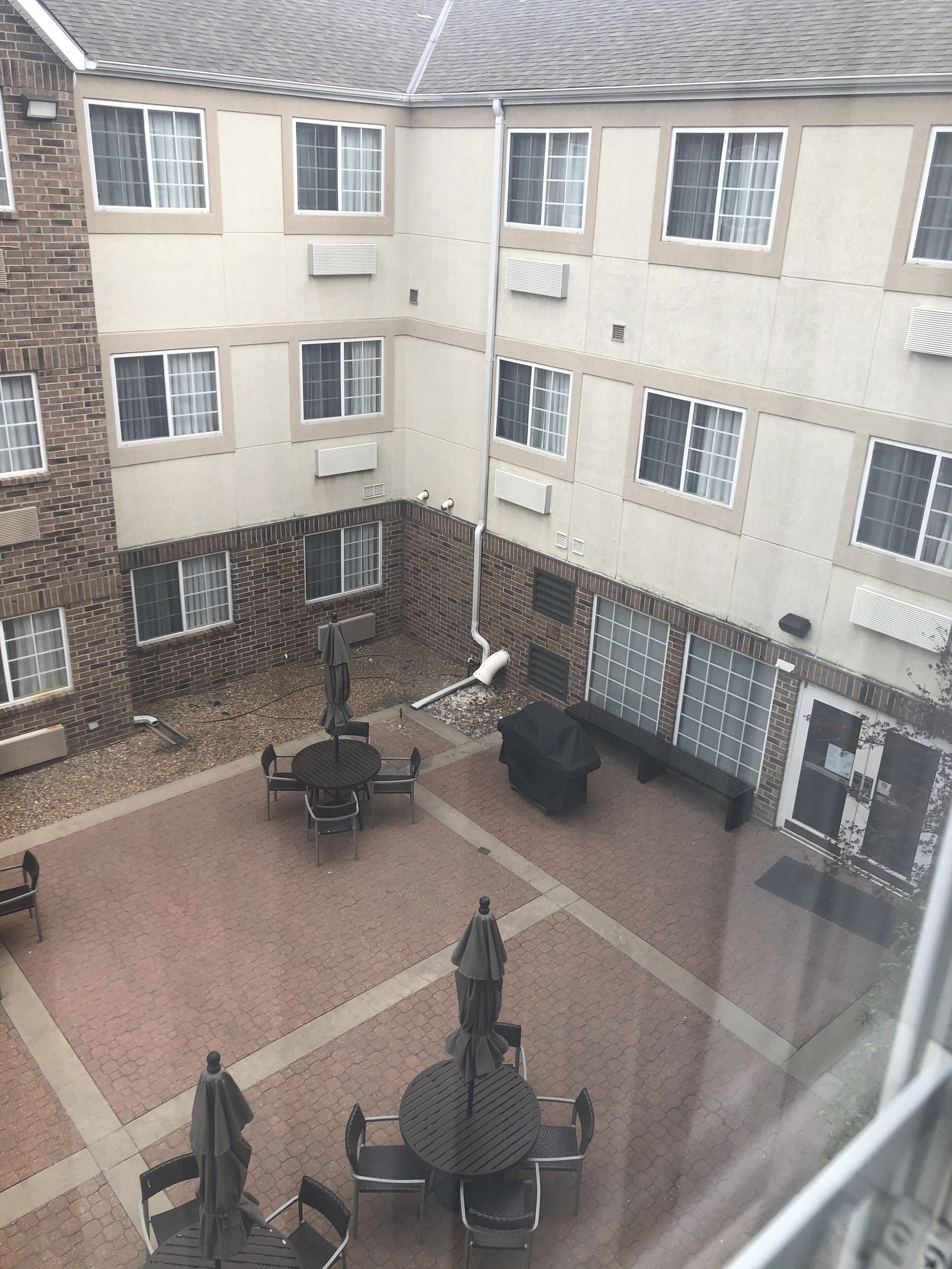 studio, 2 double beds | view from room