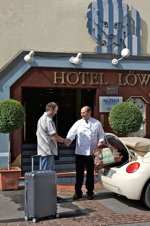 Entrada de la propiedad