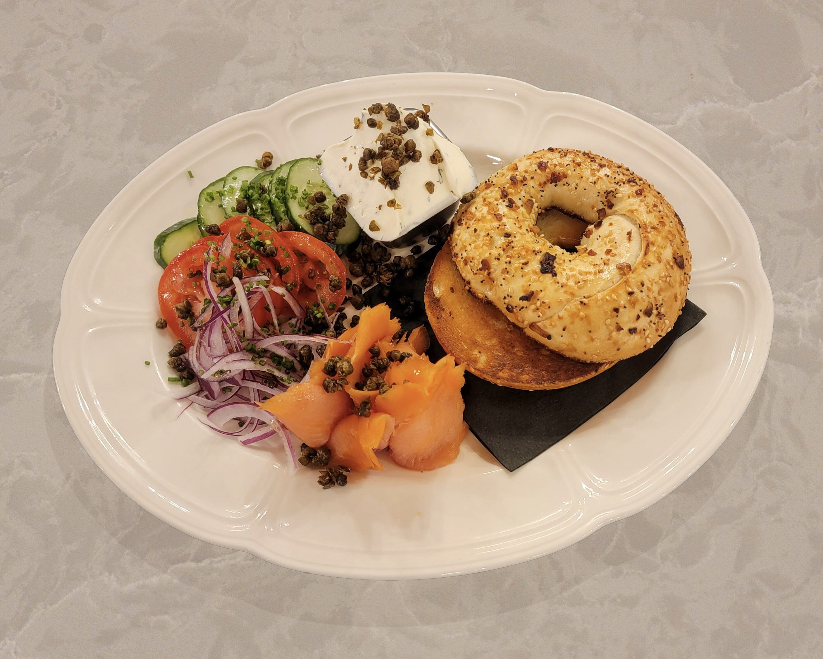 Colazione completa a pagamento, servita tutte le mattine 