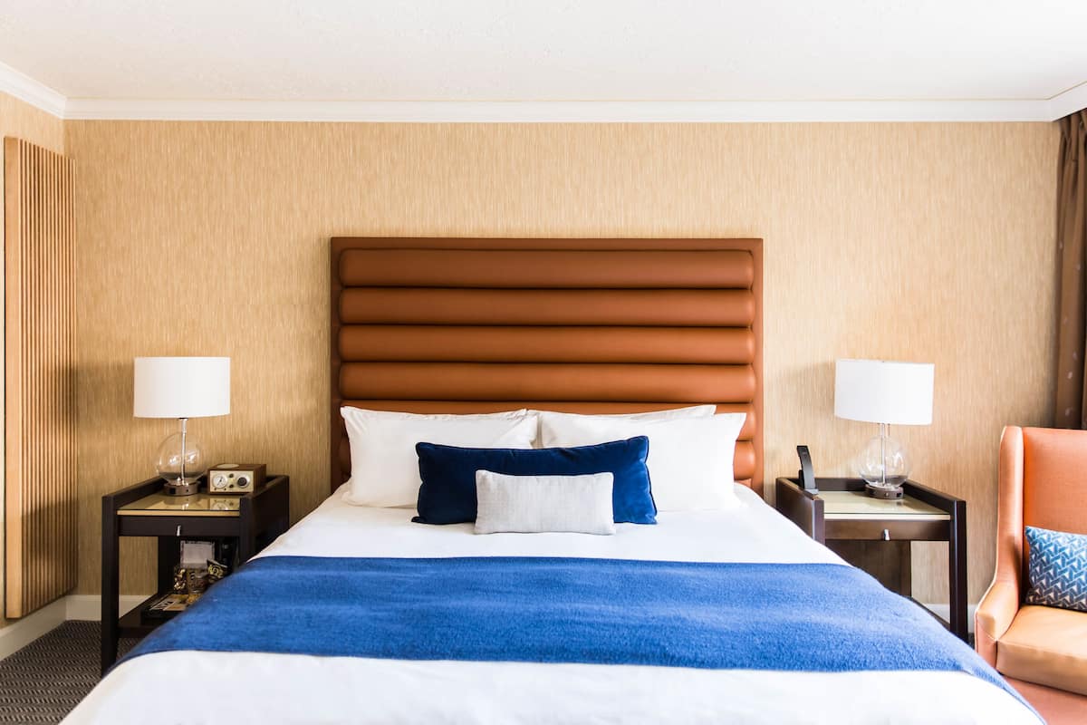 Premium bedding, down duvets, pillow-top beds, in-room safe
