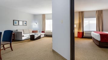 Caja de seguridad en la habitación y escritorio