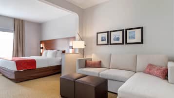 Caja de seguridad en la habitación y escritorio