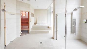 Een sauna, een stoombad