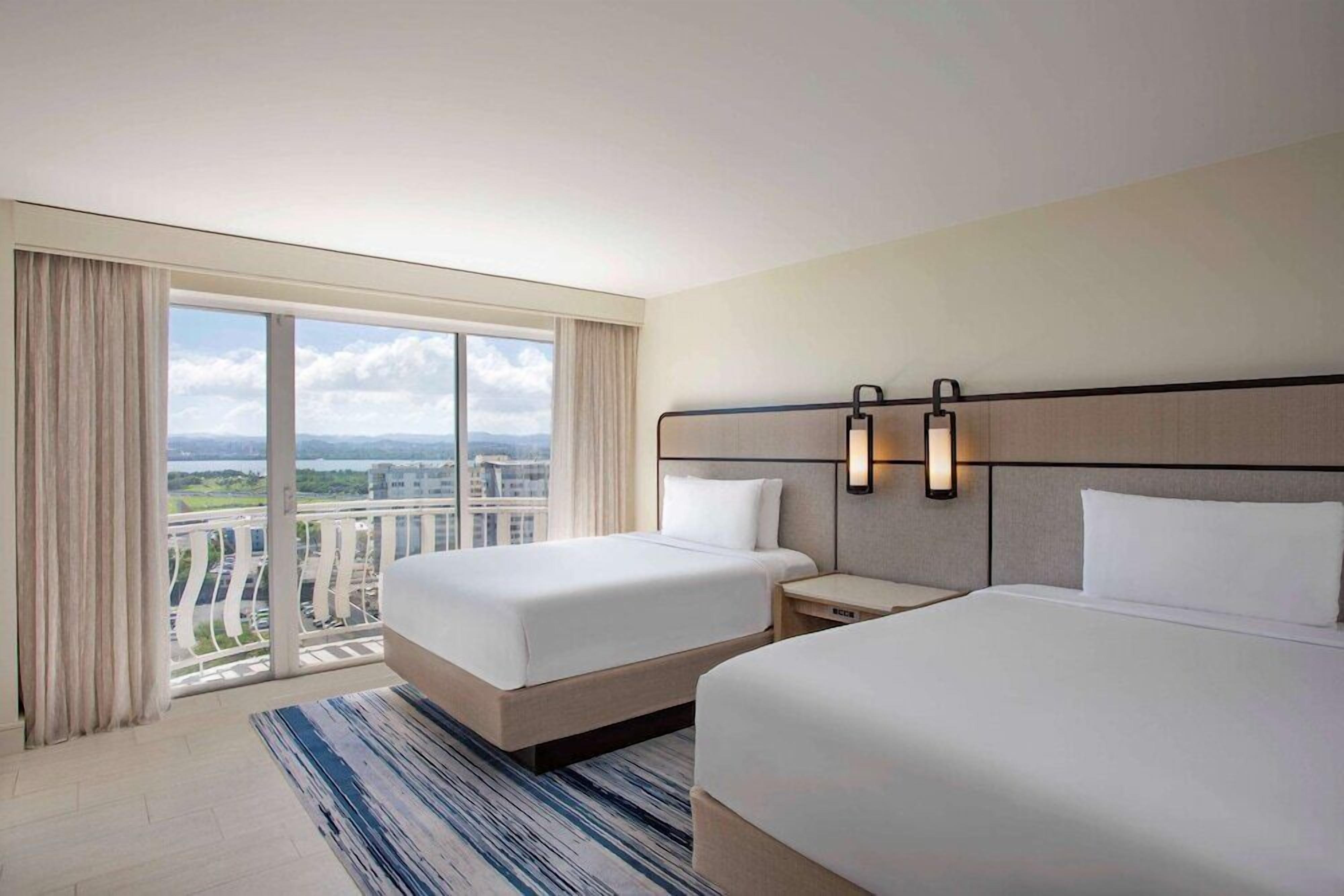 Hypo-allergenic bedding, in-room safe, individually decorated