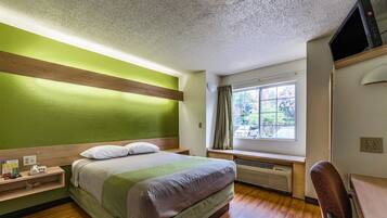 Free WiFi, bed sheets, alarm clocks