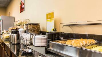 Desayuno continental incluido todos los días