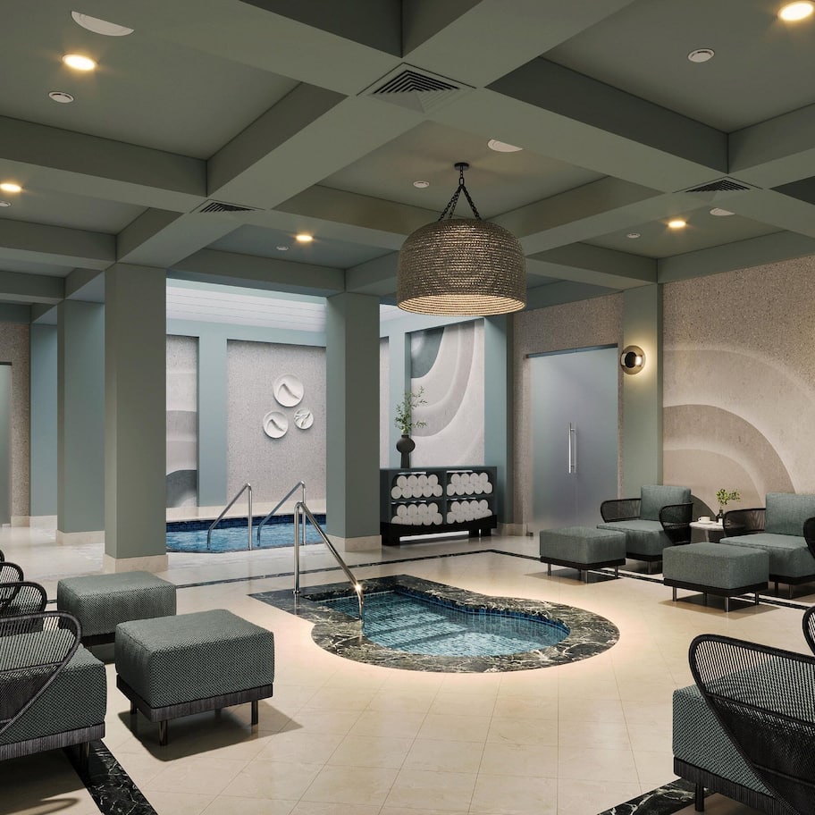 Couples treatment rooms, sauna, hot tub, steam room, body treatments