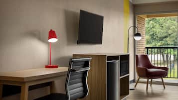 Habitación, 2 camas de matrimonio, no fumadores | Escritorio, wifi gratis, ropa de cama