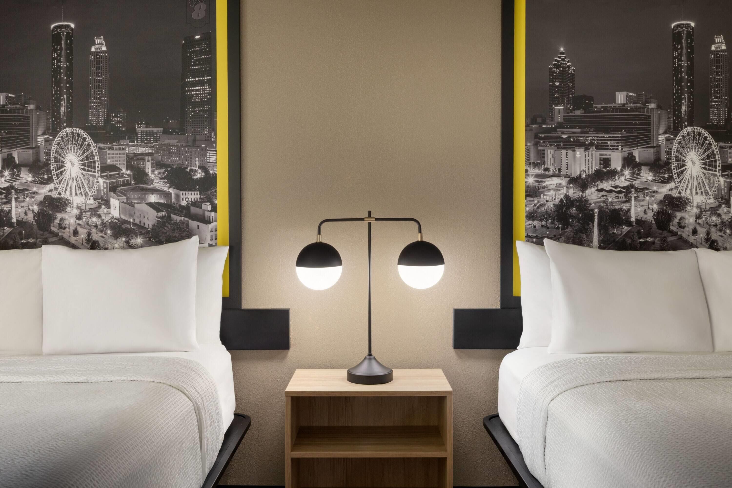 Room, 2 Queen Beds, Non Smoking | Desk, free WiFi, bed sheets