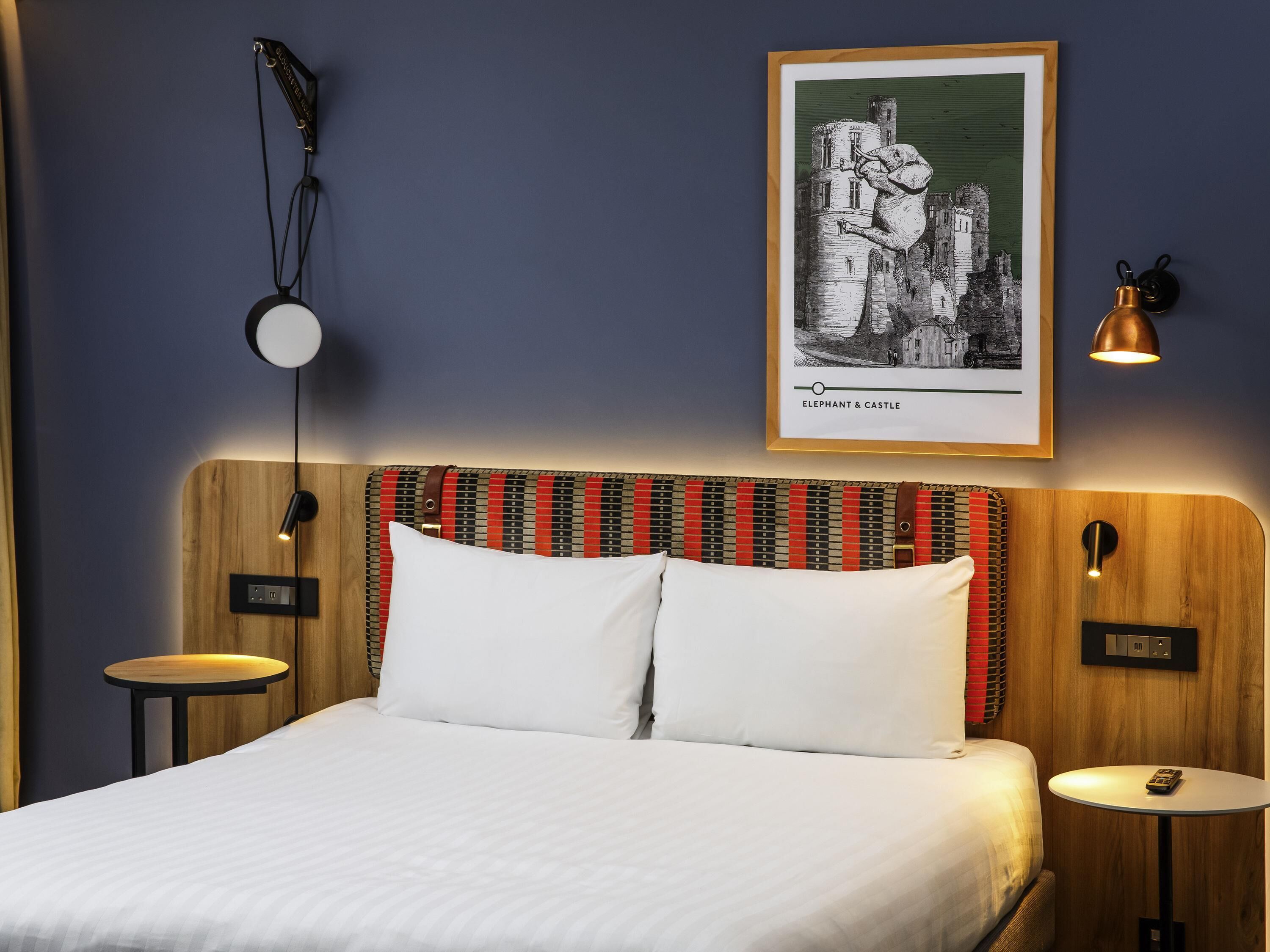 Roupas de cama antialérgicas, cofres nos quartos