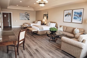 Superior Suite, 2 Queen Beds (Garden Tub, Sep. Shower, Pet Friendly) | Egyptian cotton sheets, premium bedding, down comforters, pillowtop beds
