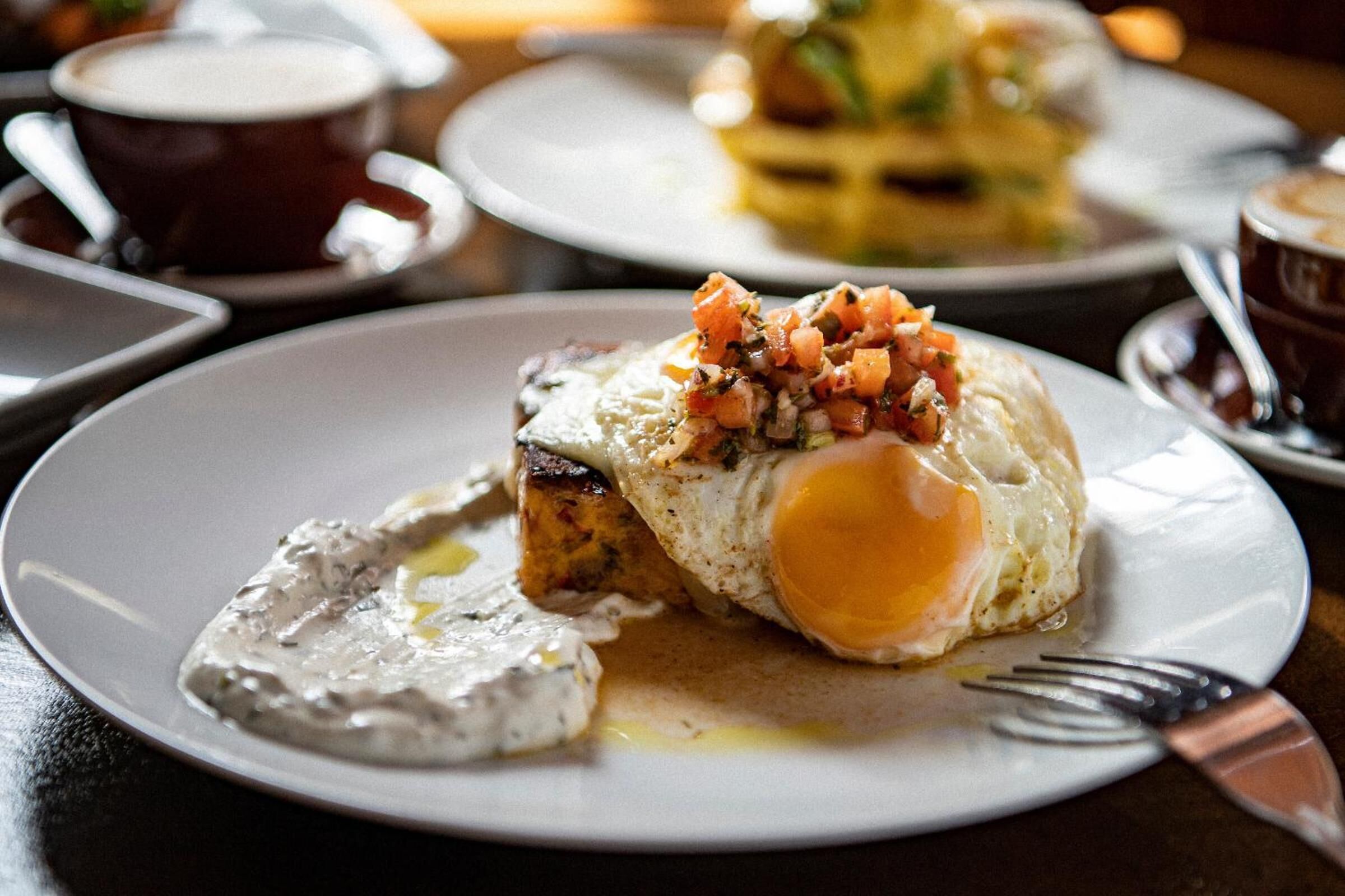 lunch, dinner and brunch served