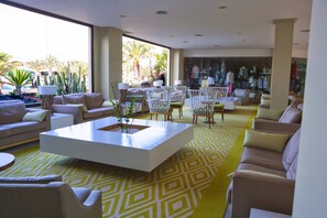 Sitteområde i lobbyen