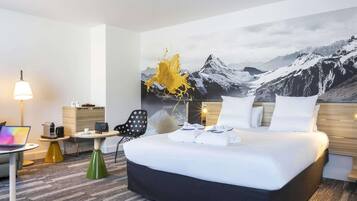 1 habitación, ropa de cama de alta calidad y minibar