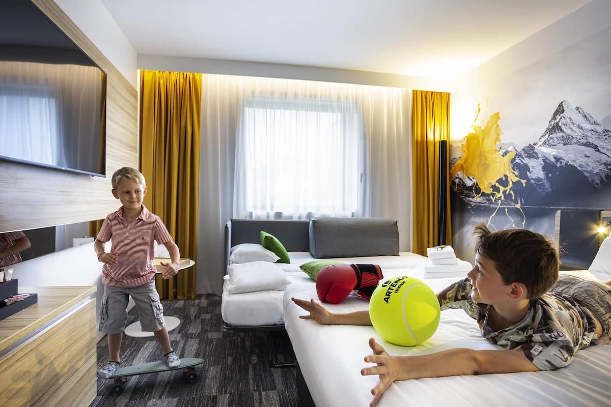 Classic-rum - 1 dubbelsÀng | 1 sovrum, sÀngtillbehör av högsta kvalitet och minibar