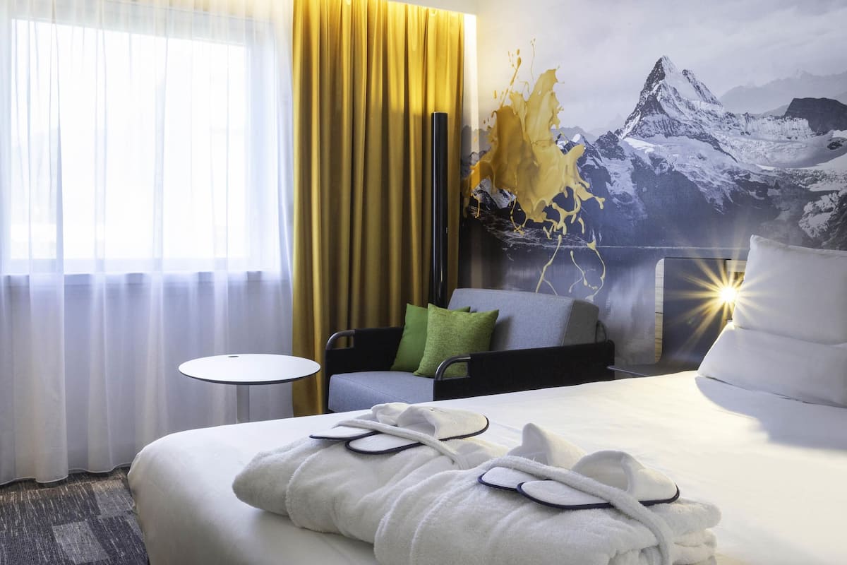 Executive kamer, 1 tweepersoonsbed | 1 slaapkamer, luxe beddengoed, een minibar, een kluis op de kamer