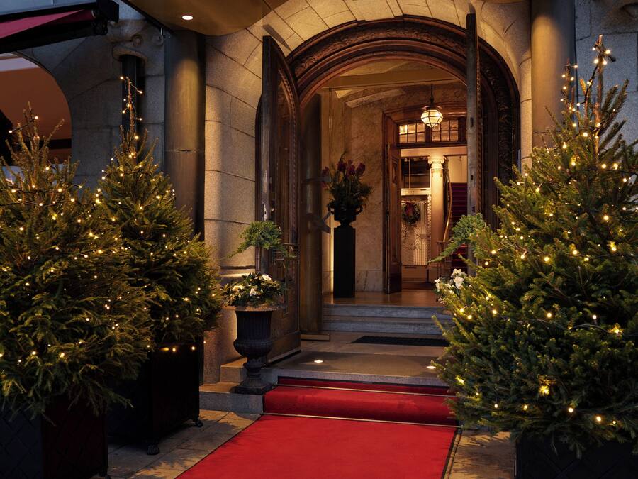 Interior entrance
