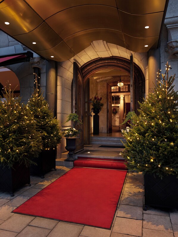 Interior entrance