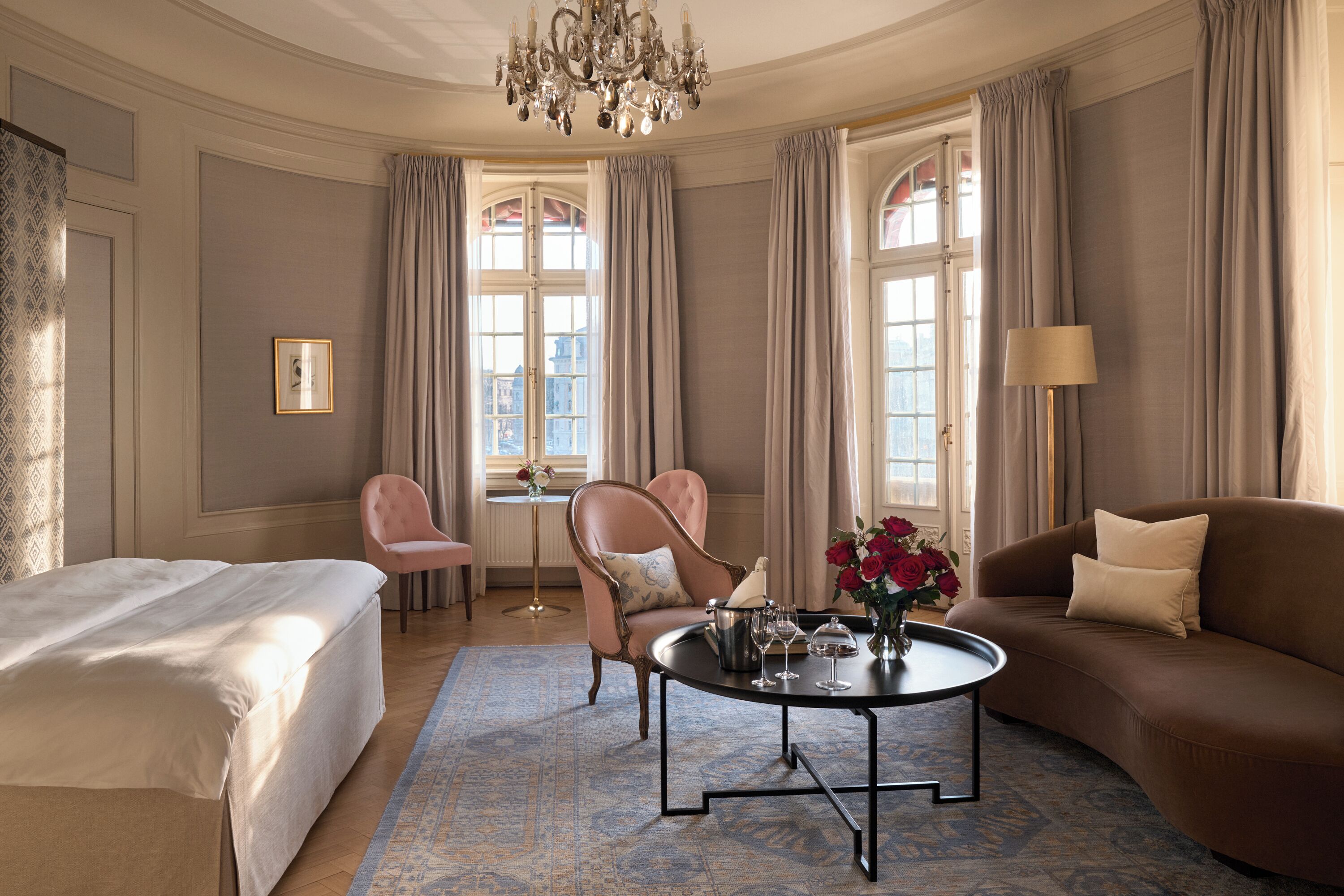 Master Sea View Suite (Dagmar) | Minibar, värdeförvaringsskåp på rummet och individuell inredning