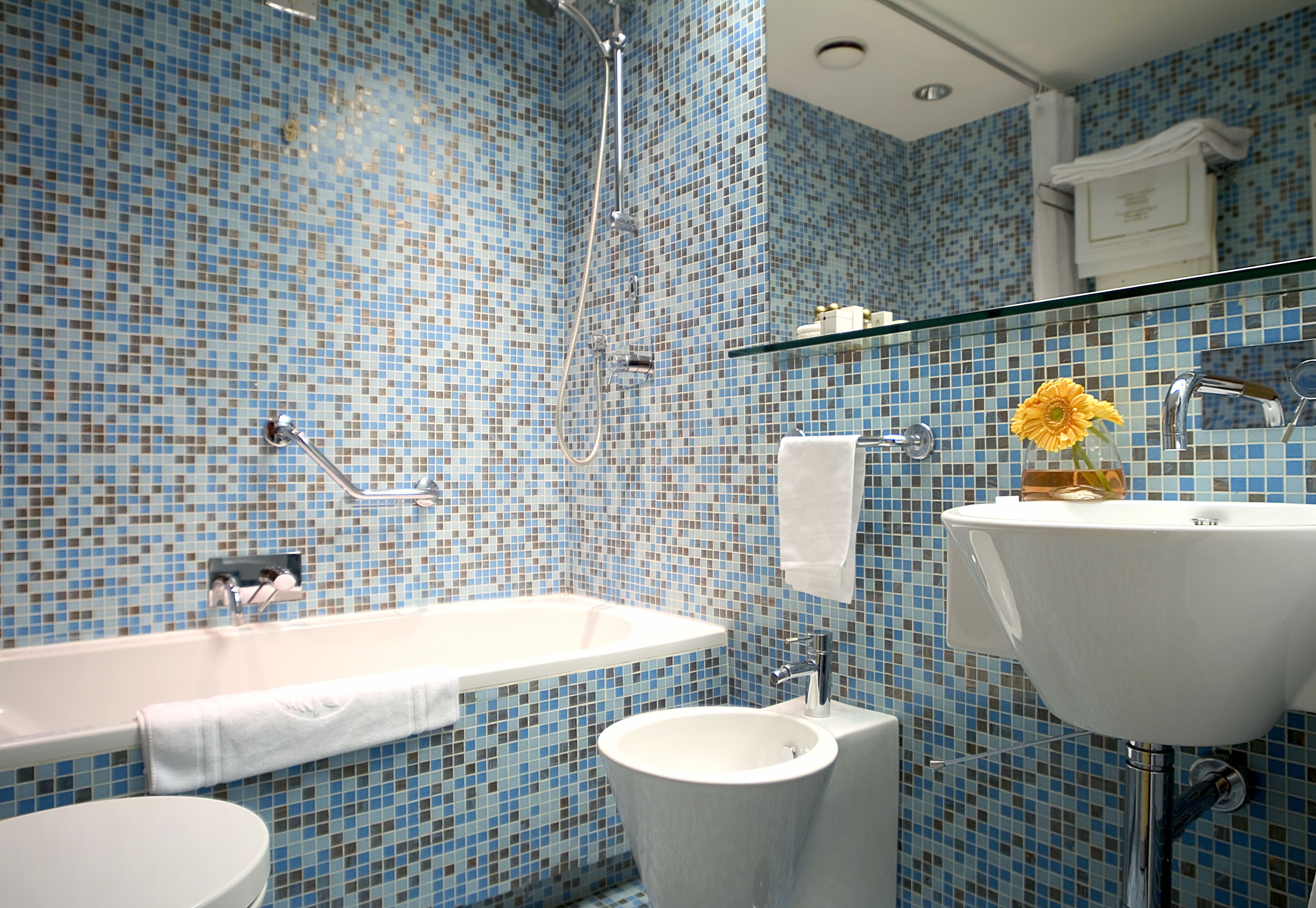 camera familiare con moquette o pavimento | bathroom | slippers, towels