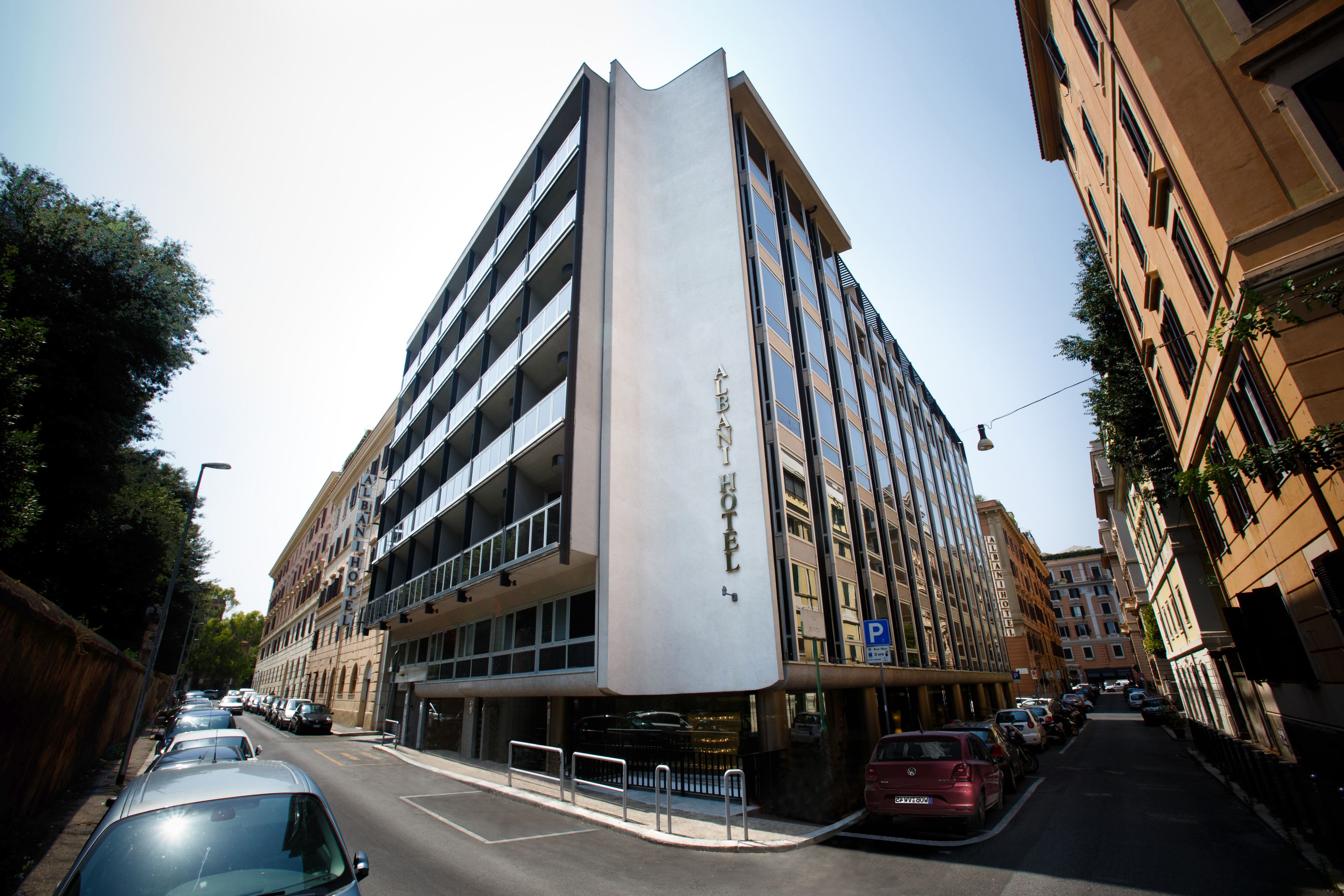 Majoituspaikan julkisivu