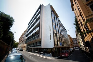 Façade de l’hébergement