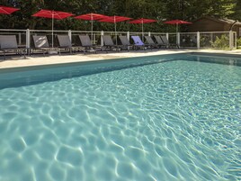 Seasonal outdoor pool