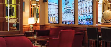 Sitteområde i lobbyen