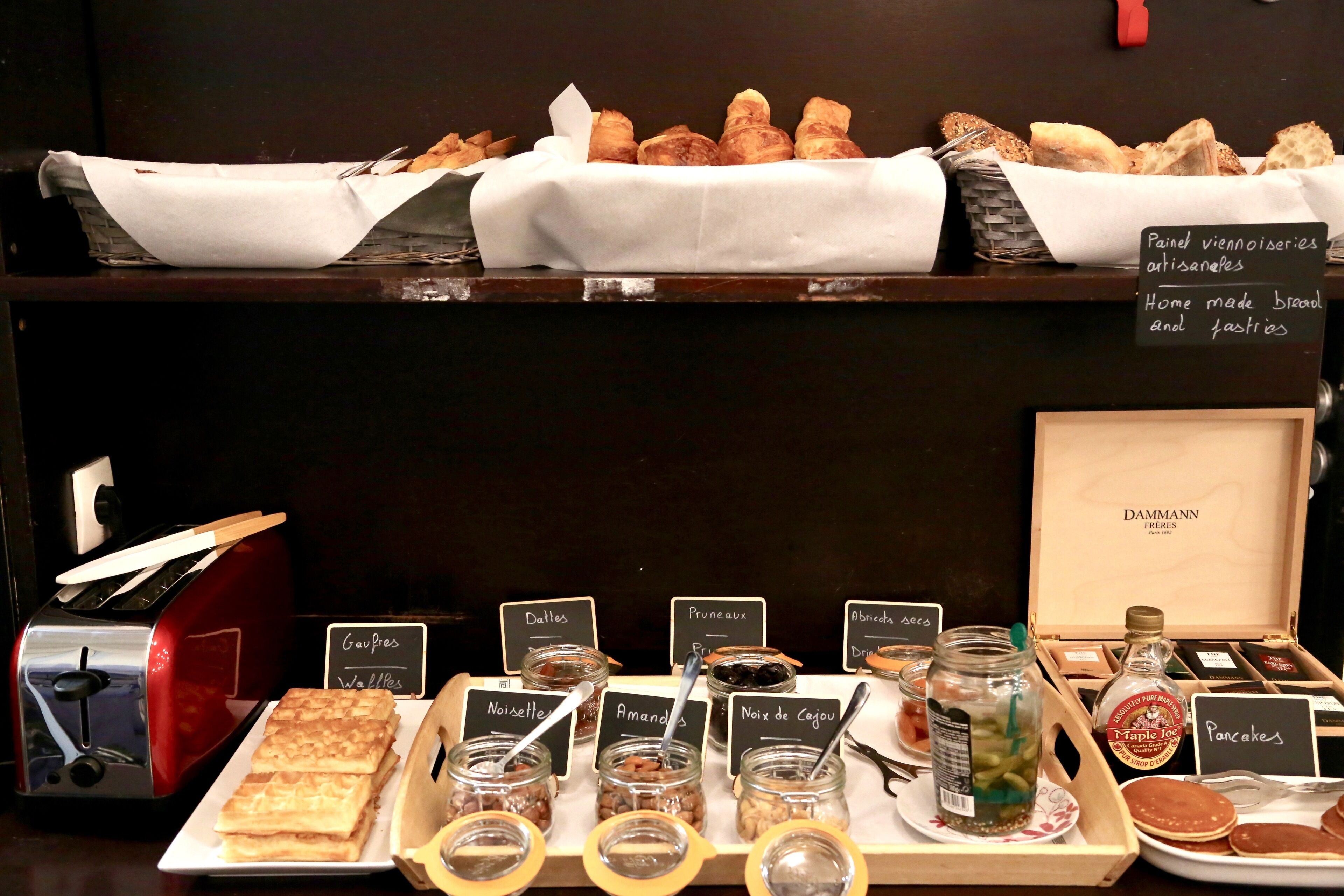 daily buffet breakfast (eur 16 per person)