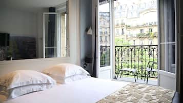 Minibar, coffres-forts dans les chambres, ameublement personnalisé