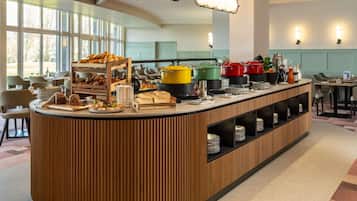 Daily buffet breakfast (EUR 26 per person)