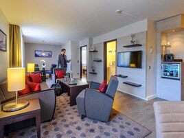 In-room safe, desk, blackout curtains, soundproofing