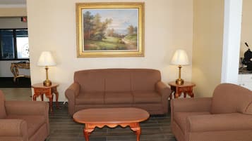 Sala de estar en el lobby