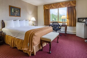 Caja de seguridad en la habitación y cortinas blackout 