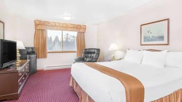 Coffres-forts dans les chambres, rideaux occultants