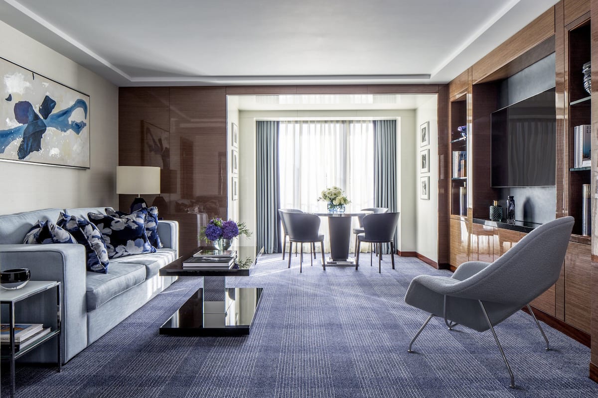 Suite (Ambassador) | Living room | Flat-screen TV, DVD player, iPod dock