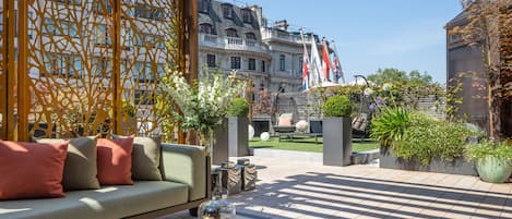 Suite Royale, terrasse