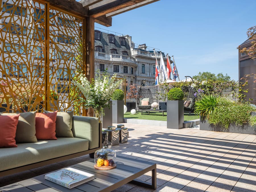 Royal-Suite, Terrasse | Hochwertige Bettwaren, Minibar, Zimmersafe, Schreibtisch