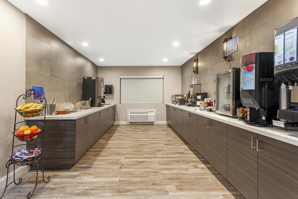 Café da manhã continental grátis todos os dias