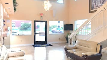 Sala de estar en el lobby